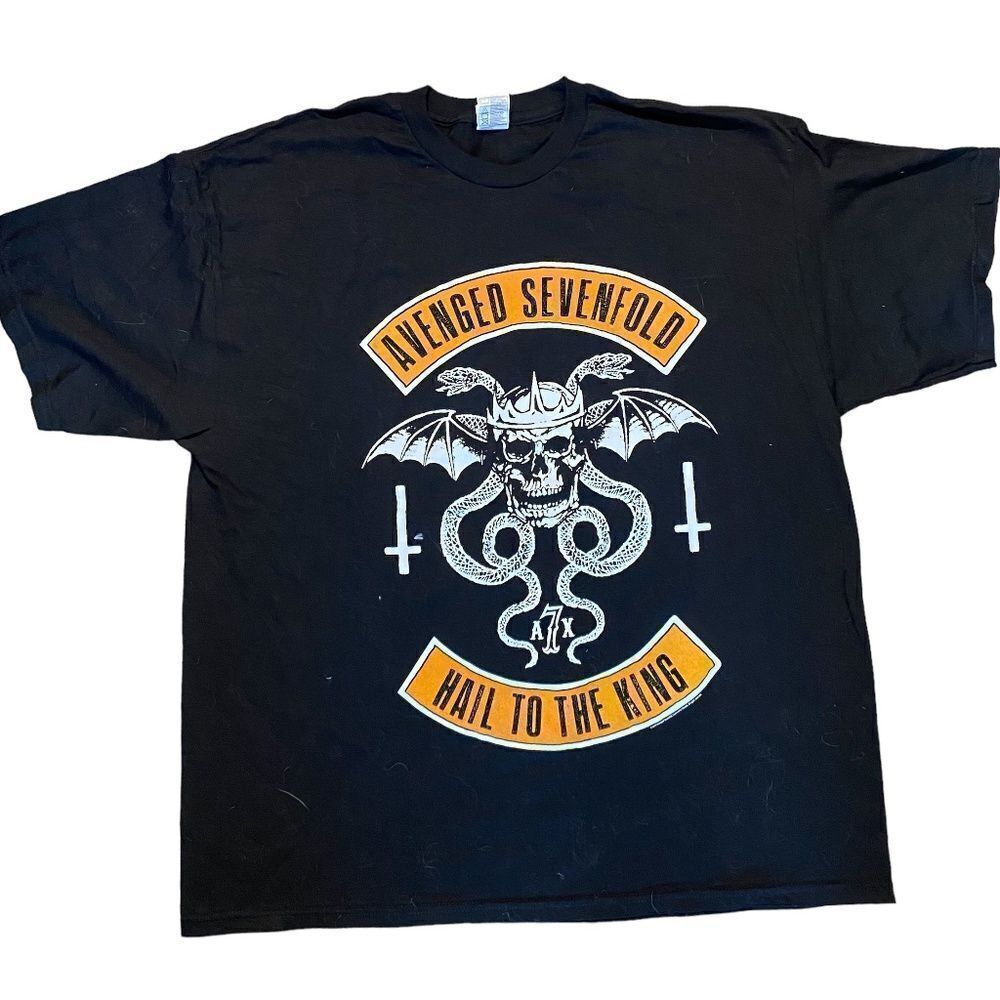 Avenged Sevenfold hail to the king band t shirt